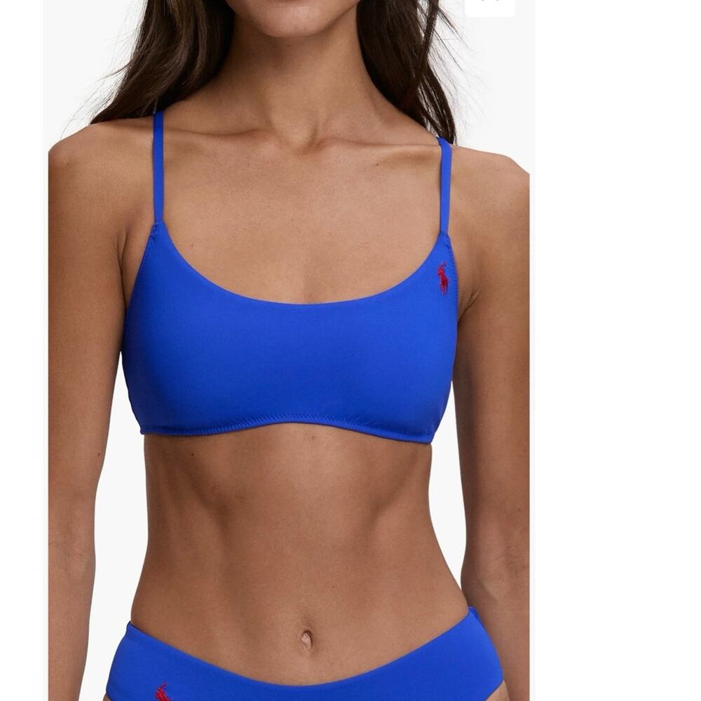 NWOT Polo Ralph Lauren Kennedy Bikini Top in Ultramarine SZ M